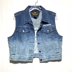 Harley-Davidson Ombre Denim Vest